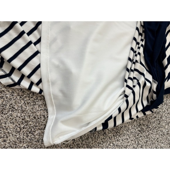 Soft Surroundings Dress Women Large Blue White Vela Infinty Maxi Stretch Coastal - Picture 10 of 12